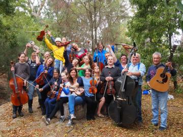 Adelaide Scottish Fiddle Club performing group